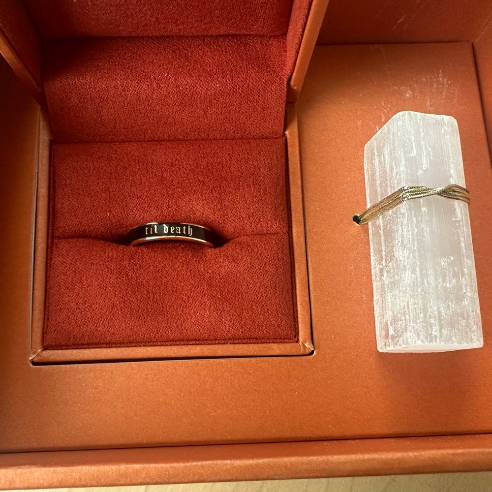 Gold 'Til Death Ring